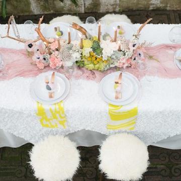 Boda en tonos pastel