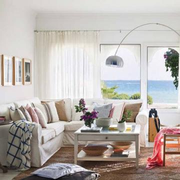 Casa junto al mar