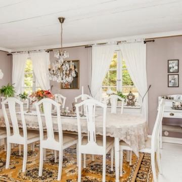 Elegante casa nórdica