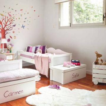 Habitación compartida de niños