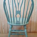 silla vintage verde pastel