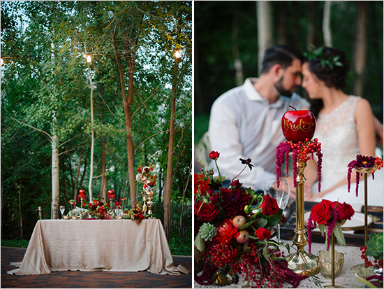 Boda inspirada en blancanieves