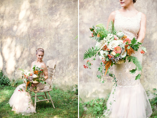 Inspiración de boda que huele a bosque