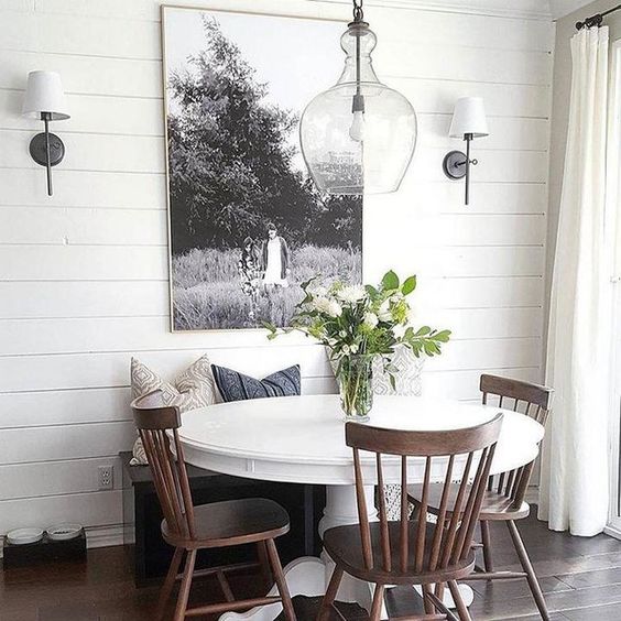 37 ideas para decorar con una mesa redonda en tu hogar