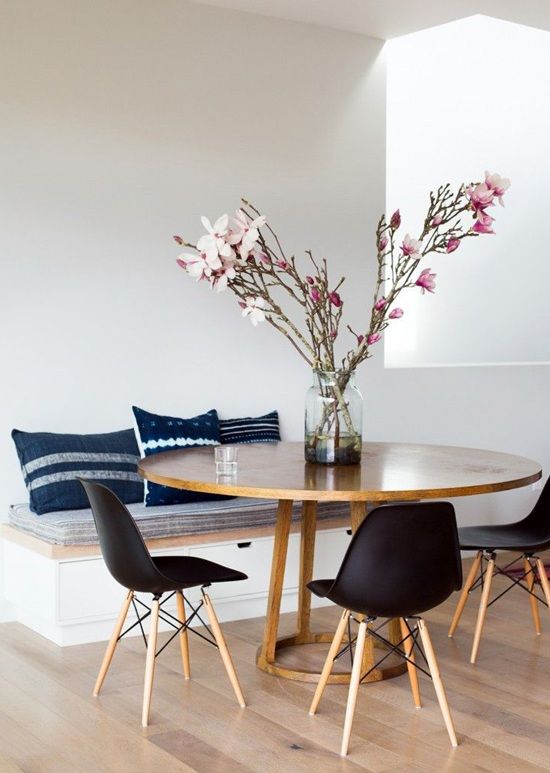 37 ideas para decorar con una mesa redonda tu hogar