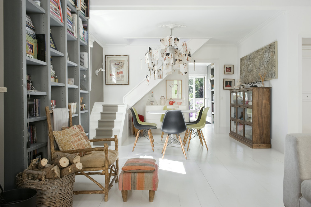 37 ideas para decorar con una mesa redonda en tu hogar