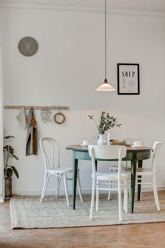 37 ideas para decorar con una mesa redonda en tu hogar