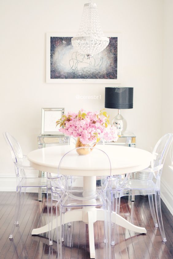 37 ideas para decorar con una mesa redonda en tu hogar