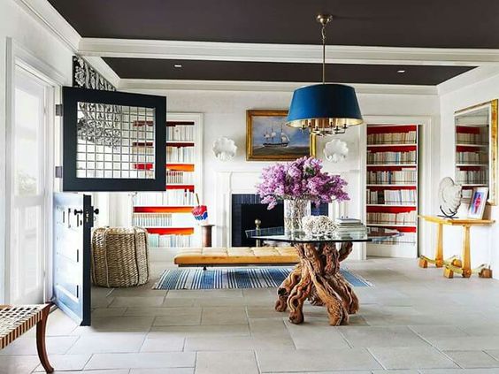 37 ideas para decorar con una mesa redonda en tu hogar