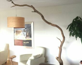 Belleza natural lámparas artesanales de madera olivo