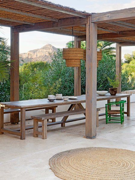 El esparto : 30 ideas para decorar el exterior de la casa