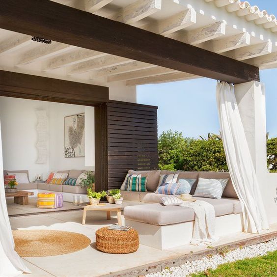 El esparto : 30 ideas para decorar el exterior de la casa