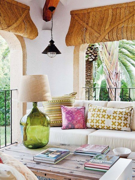 El esparto : 30 ideas para decorar el exterior de la casa