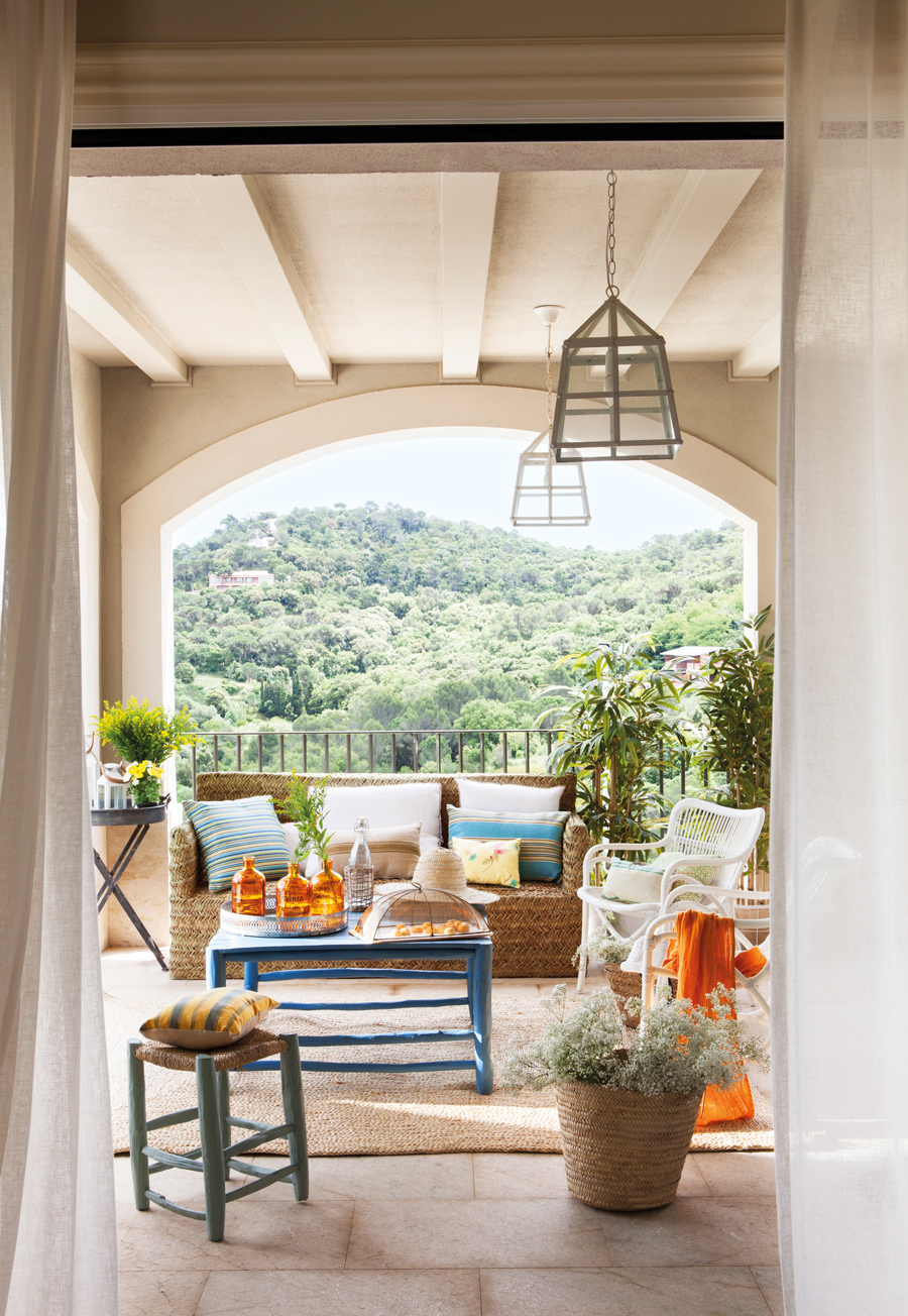 El esparto : 30 ideas para decorar el exterior de la casa