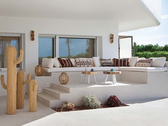 El esparto : 30 ideas para decorar el exterior de la casa