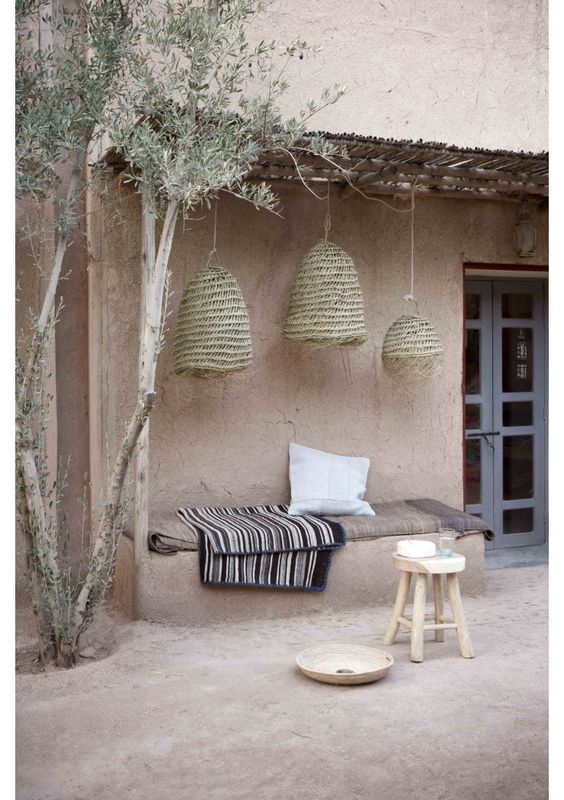 El esparto : 30 ideas para decorar el exterior de la casa