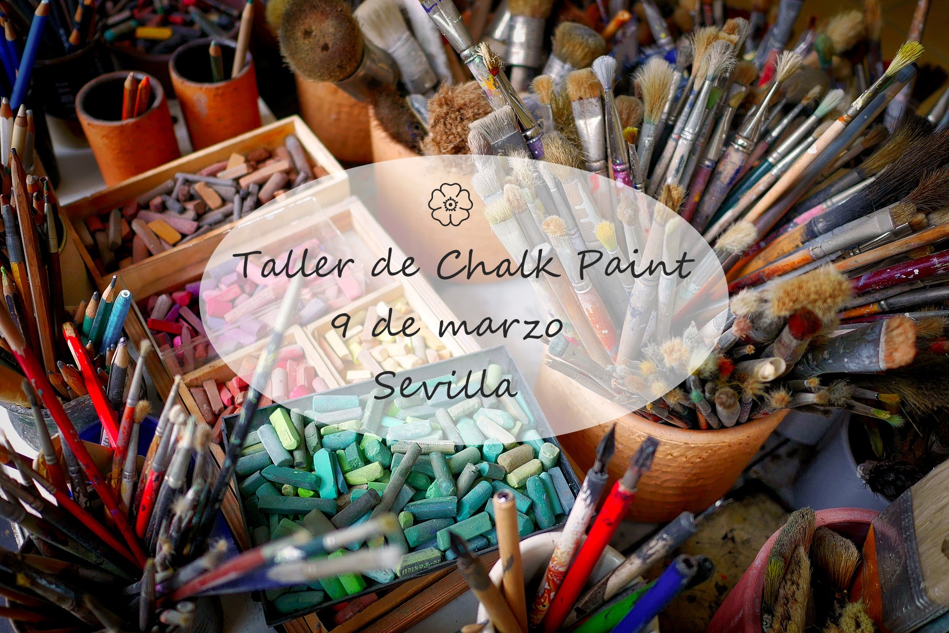 Taller de Chalk Paint tecnicas 9 marzo en Sevilla
