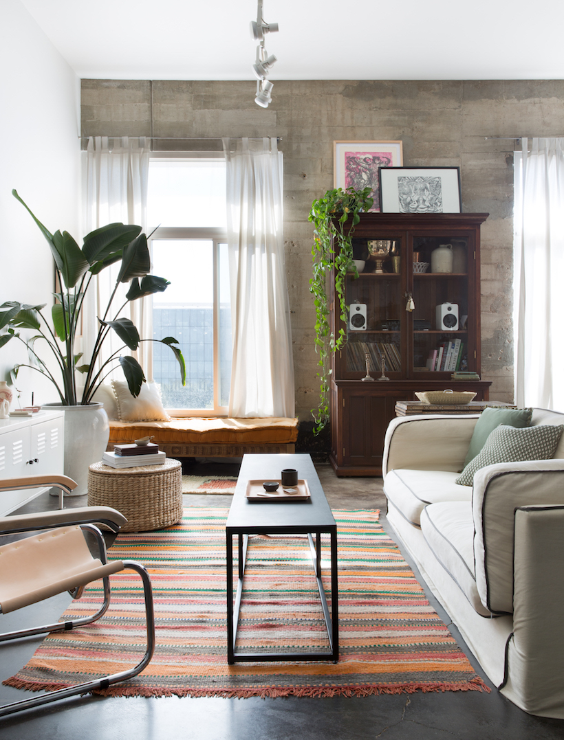 Un loft en Austin con un toque industrial