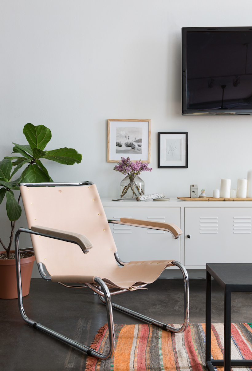 Un loft en Austin con un toque industrial