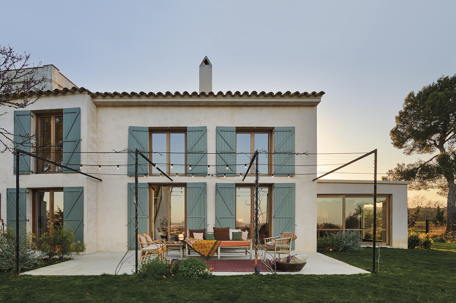 Una casa de campo con alma ecológica