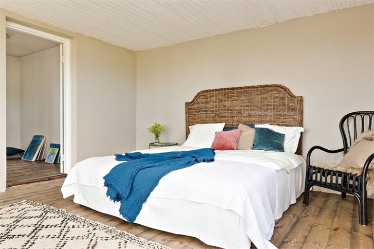 Una casa de estilo bohemio con toques vintage en Suecia