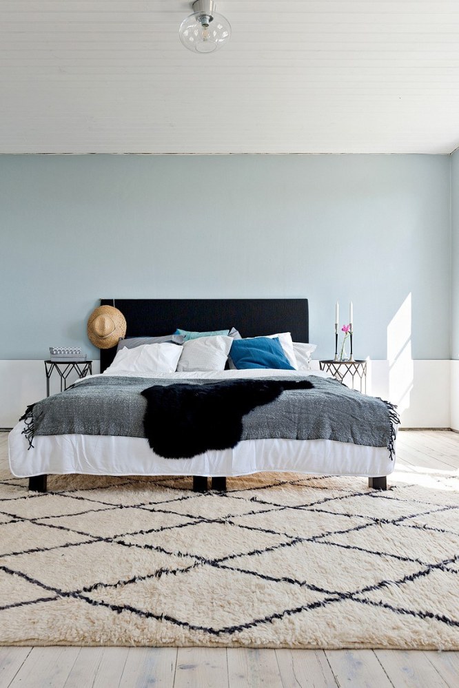 Una casa de estilo bohemio con toques vintage en Suecia