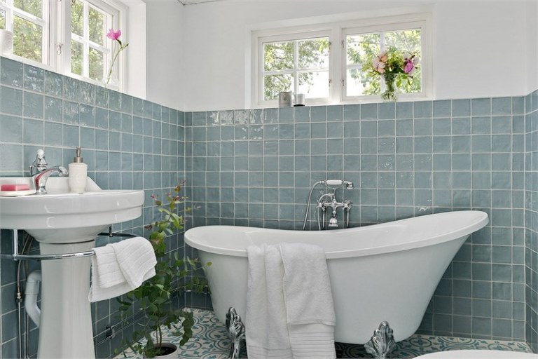 Una casa de estilo bohemio con toques vintage en Suecia