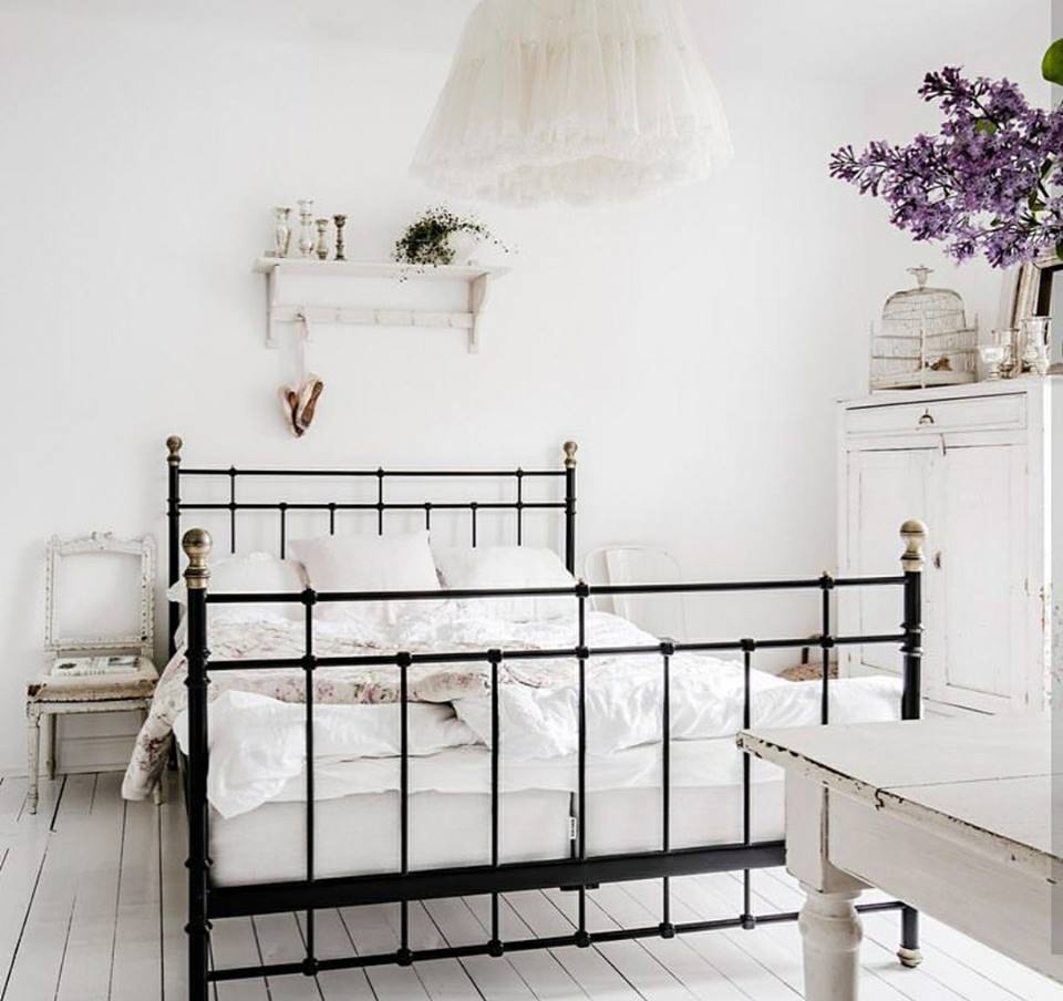 Una casa de estilo vintage con uno toque chic