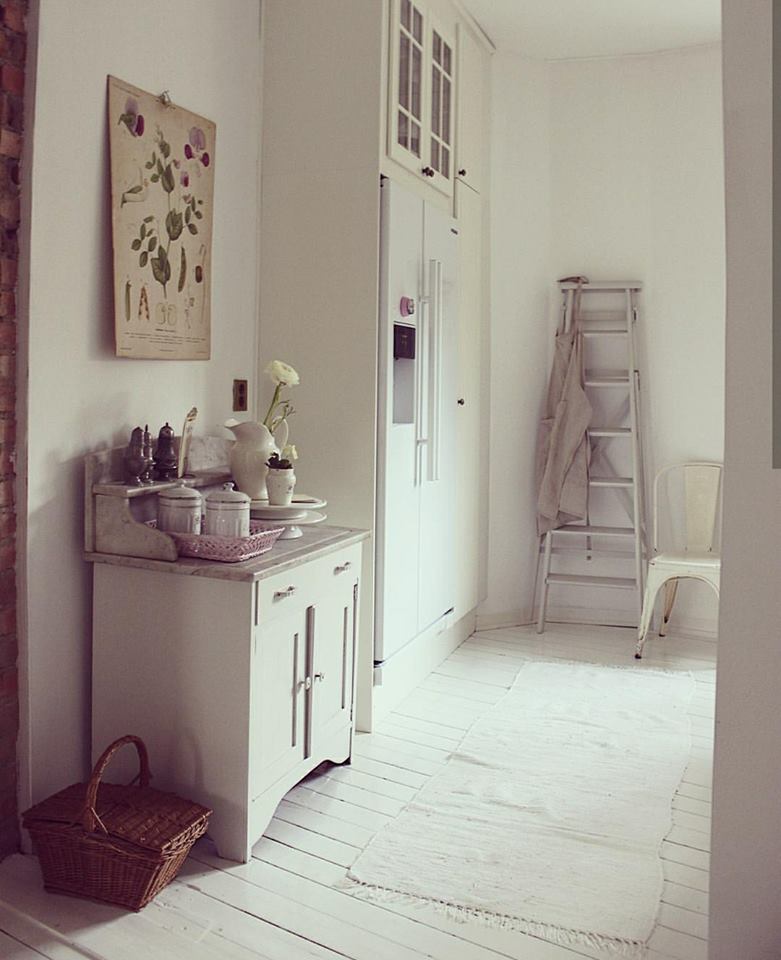 Una casa de estilo vintage con uno toque chic