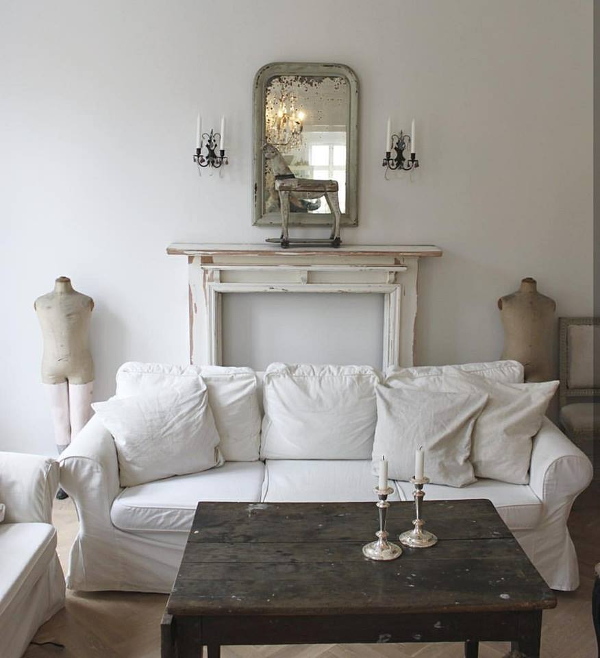 Una casa de estilo vintage con uno toque chic