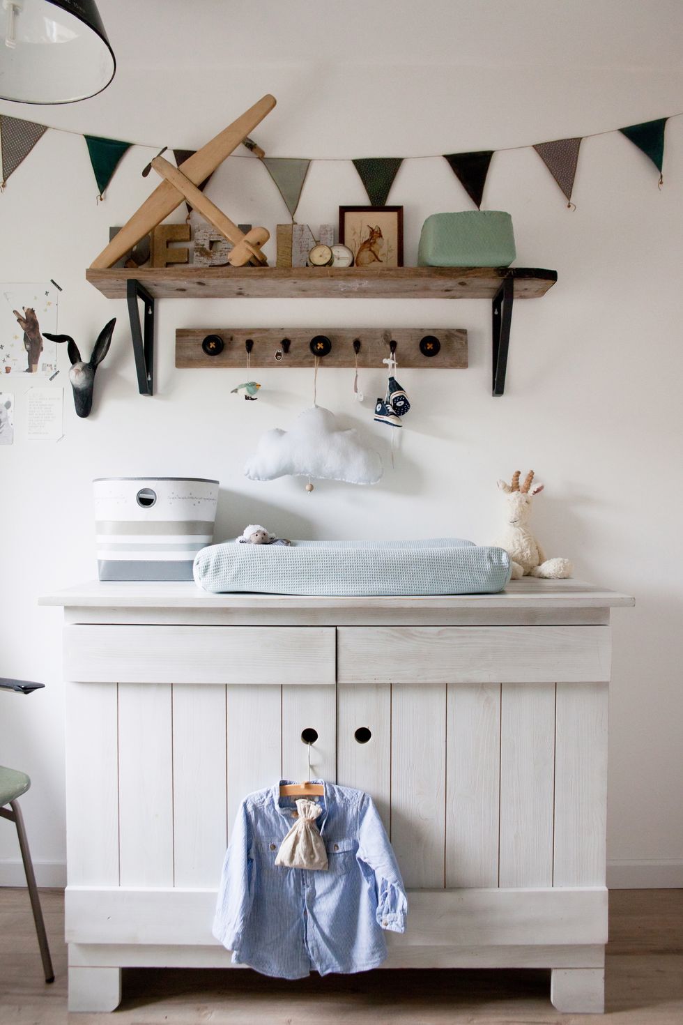 Una casa en Amsterdam en clave de verde