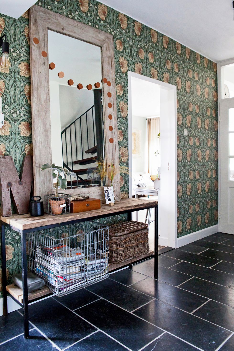 Una casa en Amsterdam en clave de verde