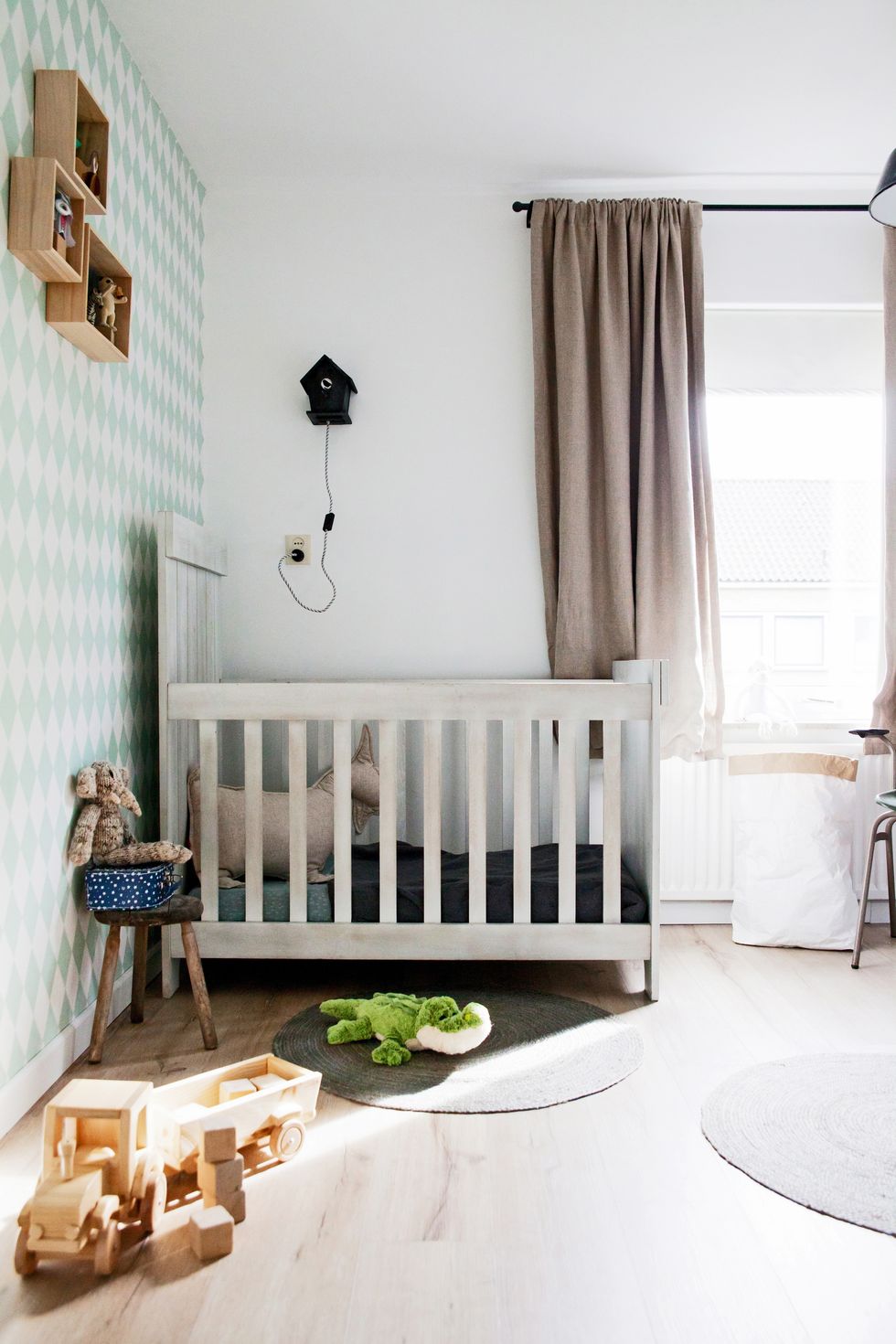 Una casa en Amsterdam en clave de verde