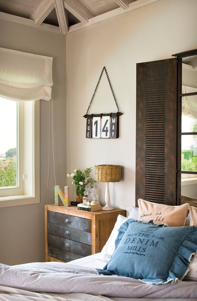 Una casa rústico chic para una familia numerosa