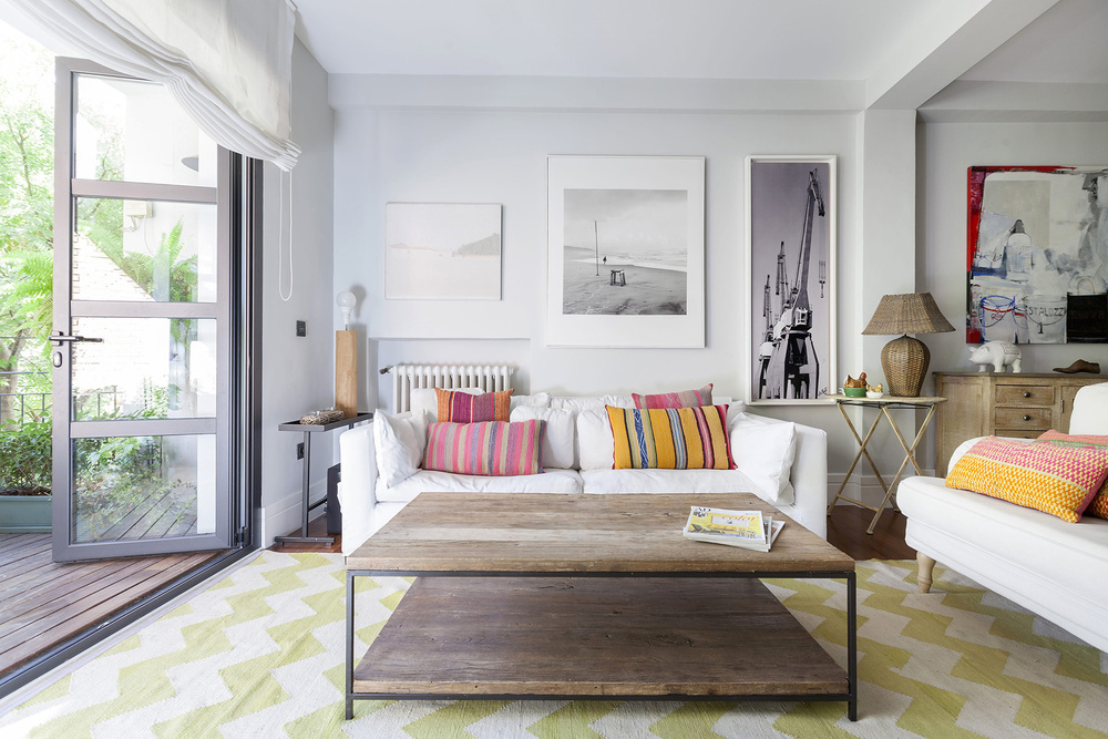 Una luminosa casa en el barrio de Salamanca