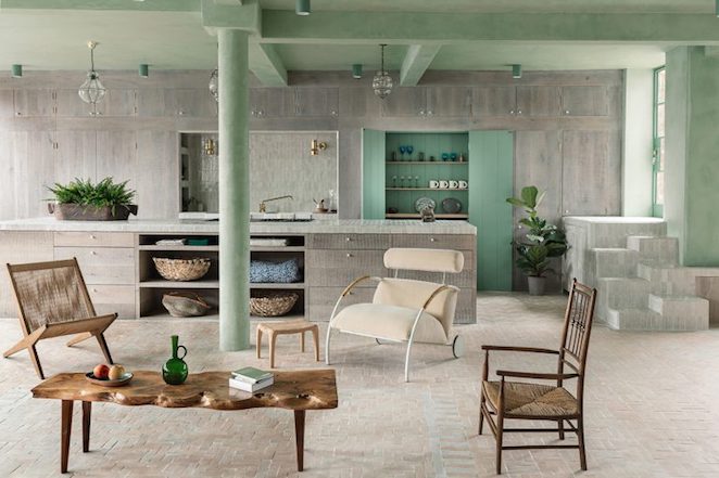 ​​apartamento que apuesta por el verde