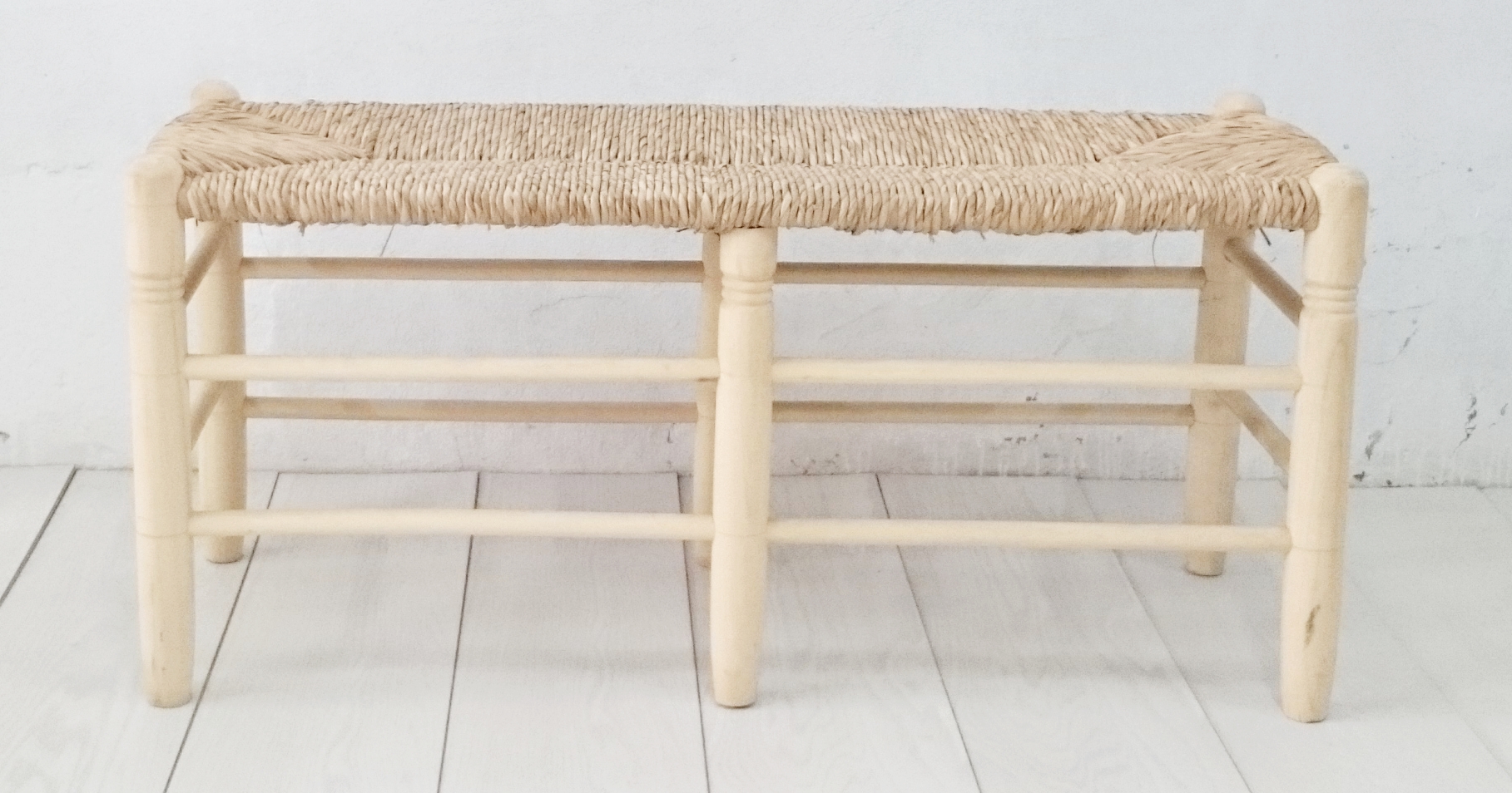 banco doble de ene color natural