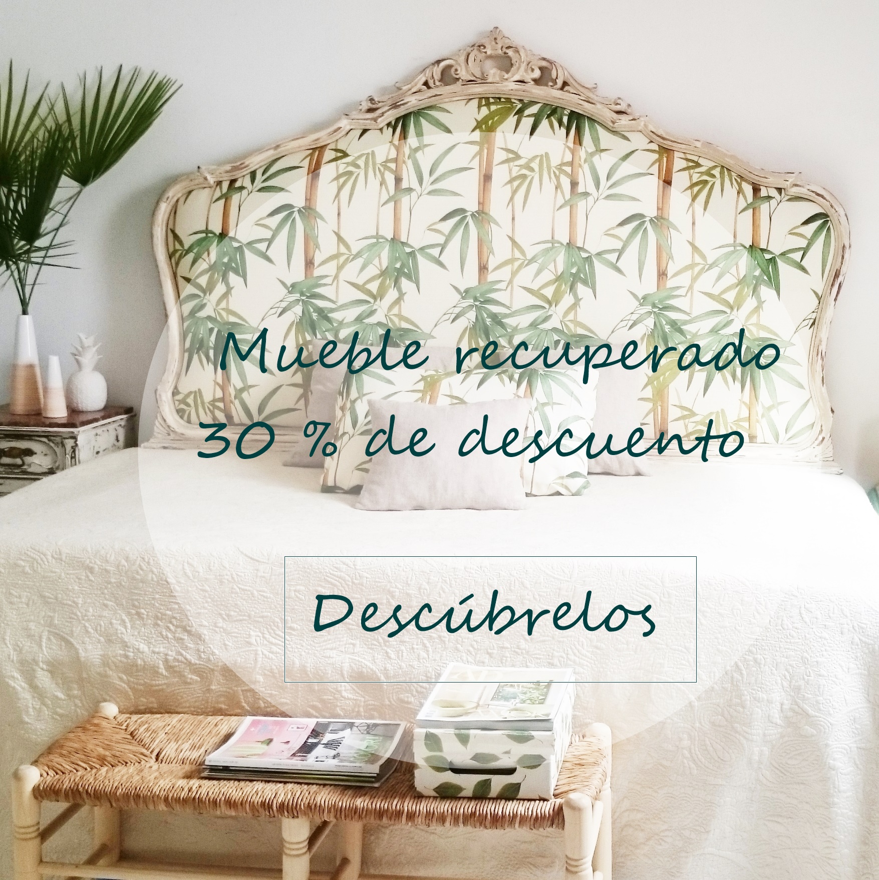 cabecero mueble recuperado