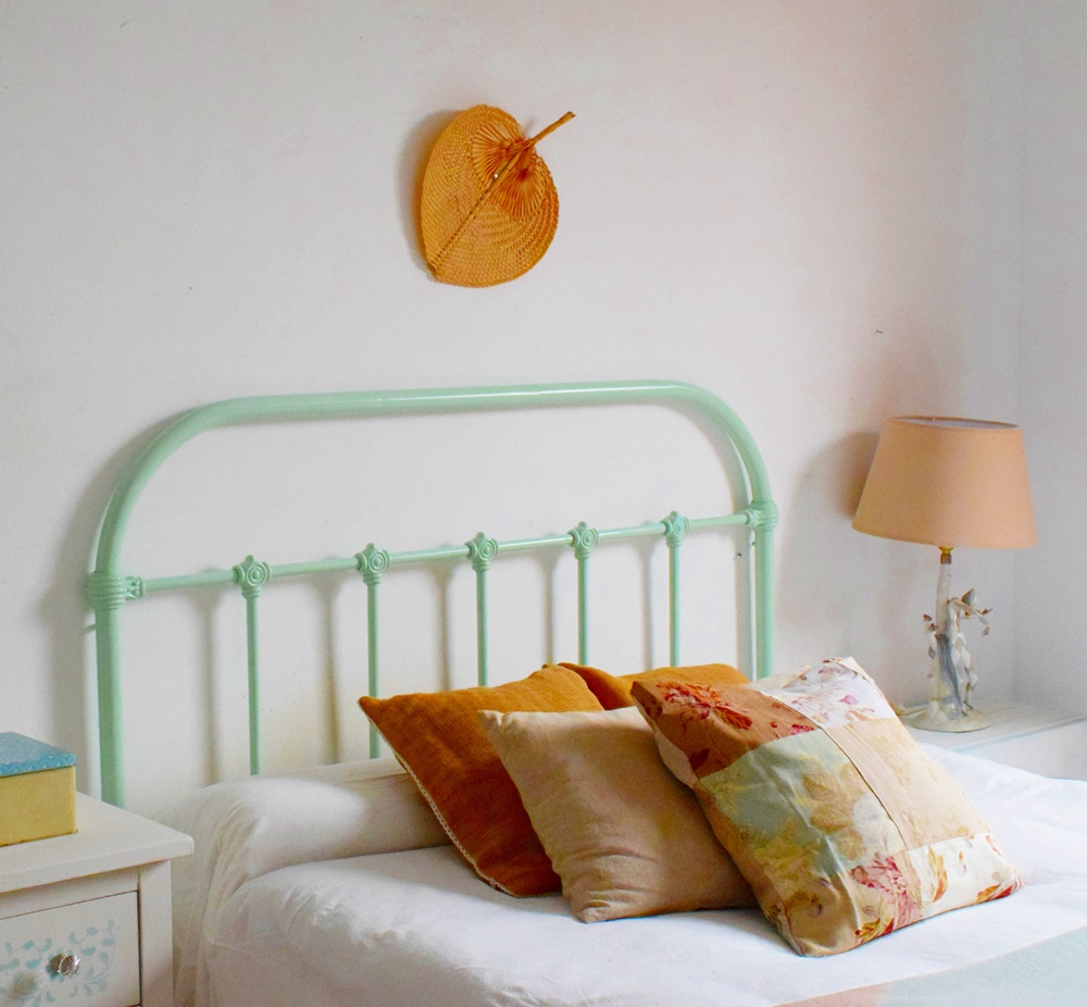 cabecero vintage mint