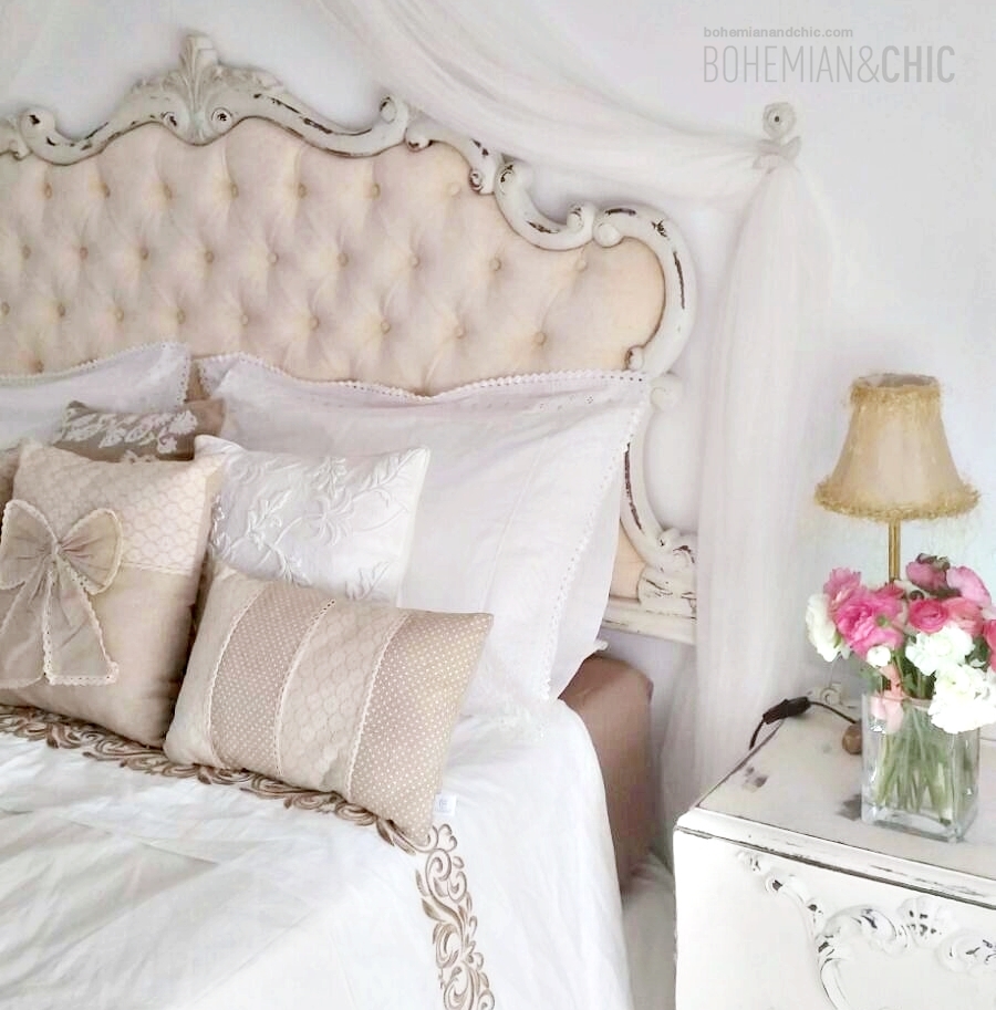 Un piso con decoración personalizada estilo shabby chic
