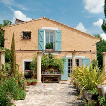 Una casa rehabilitada en la Provenza