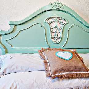 Cabecero vintage color Mint