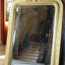 Antiguo espejo dorado francés