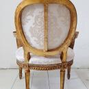 Pareja de sillones de época Luis XVI