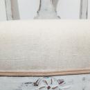 Silla vintage estilo Luis XV  blanca patinada