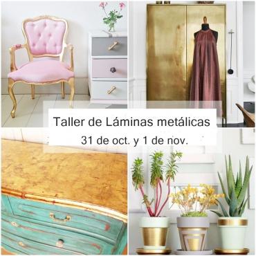 taller presencial de láminas metálicas este otoño en Granada